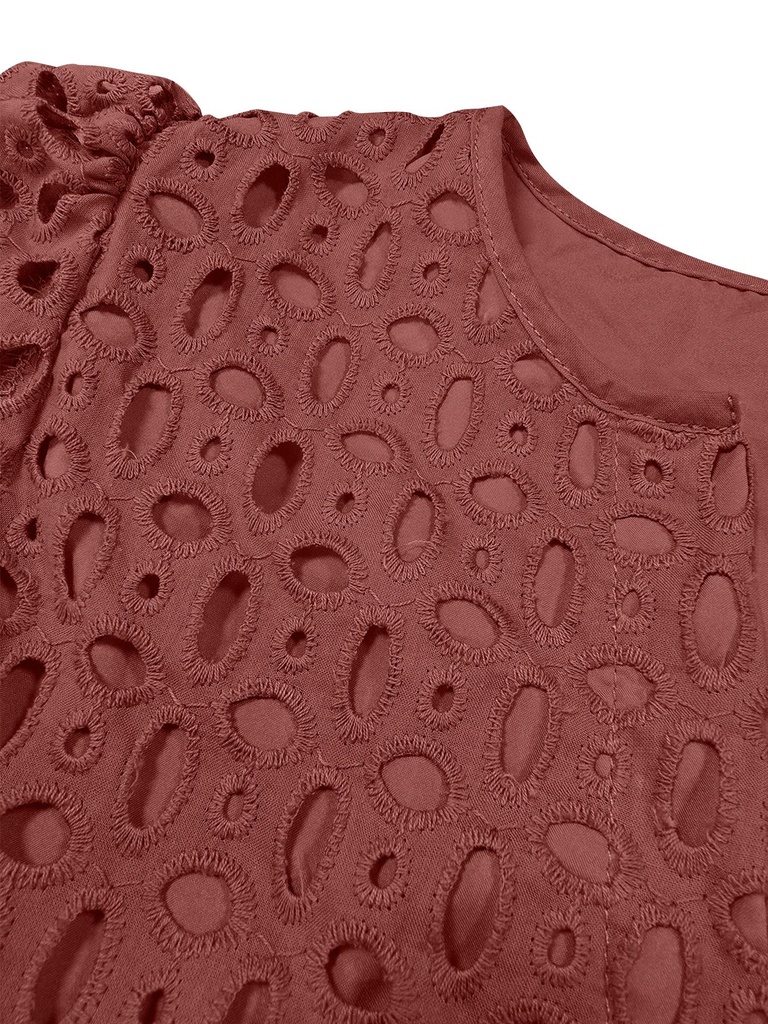 Women’s Marked Midi Dress, Chic Everyday Wear for All Occasions, Elegant Style for Fashion-Forward Ladies #6