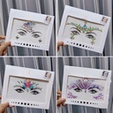 Face Sticker Face Diamond Sticker Tattoo Sticker Resin Acrylic Diamond Sticker Crystal Diamond Sticker Eyebrow Sticker