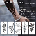 Supply Waterproof Flower Arm Tattoo Sticker Fashion Arm Sticker Original Ink Flower Tattoo Sticker