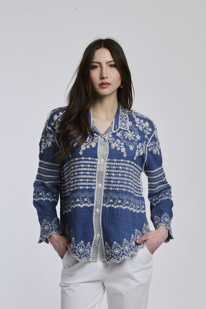 [14186173_4139] Shirt — Denim (CF017)