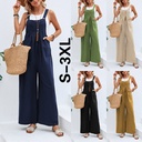selling independent station women's clothing explosions solid color casual suspenders for women