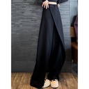 Fashion Irregular Stitching Straight Pants Women's Spring and Autumn Design Fried Street Dosing Pants Spicy Fashion