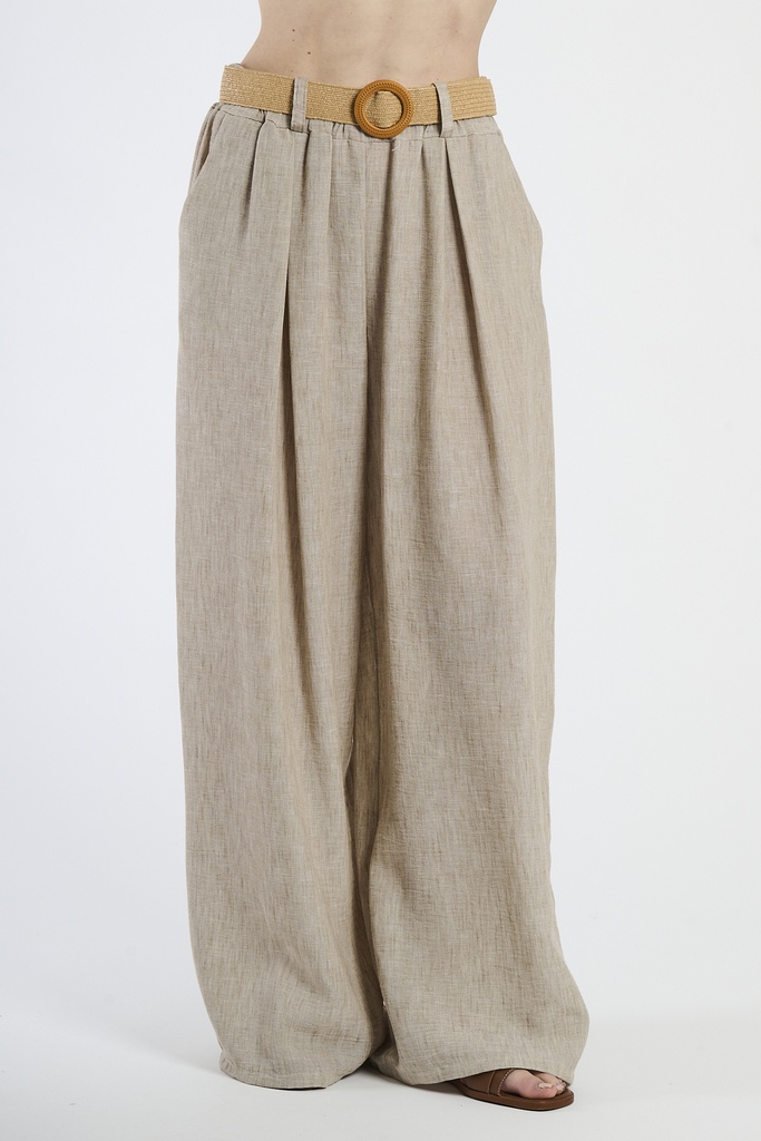 [3712668_4215] Trousers — Multicolour (2466) (Tobacco)