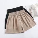 [826] Summer Shorts Women's Outer Wear Thin Loose Joker Three-point Pants Casual Women's Wear Slim Wide Leg Pants