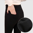 autumn and winter fleece leggings wear ladies warm pants slim fit large size leggings Yiwu