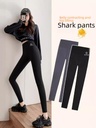 Shark pants leggings women wear thin summer high waist Barbie pants yoga fitness seamless pants spring and autumn