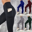 hot selling sports yoga pants hip lifting waist tight sports high waist leggings for women