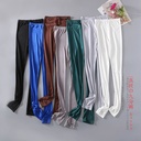 Silk Leggings Women's High-End Mulberry Silk Ankle-Length Pants Skinny Outer Wear Hip Stretch Pants