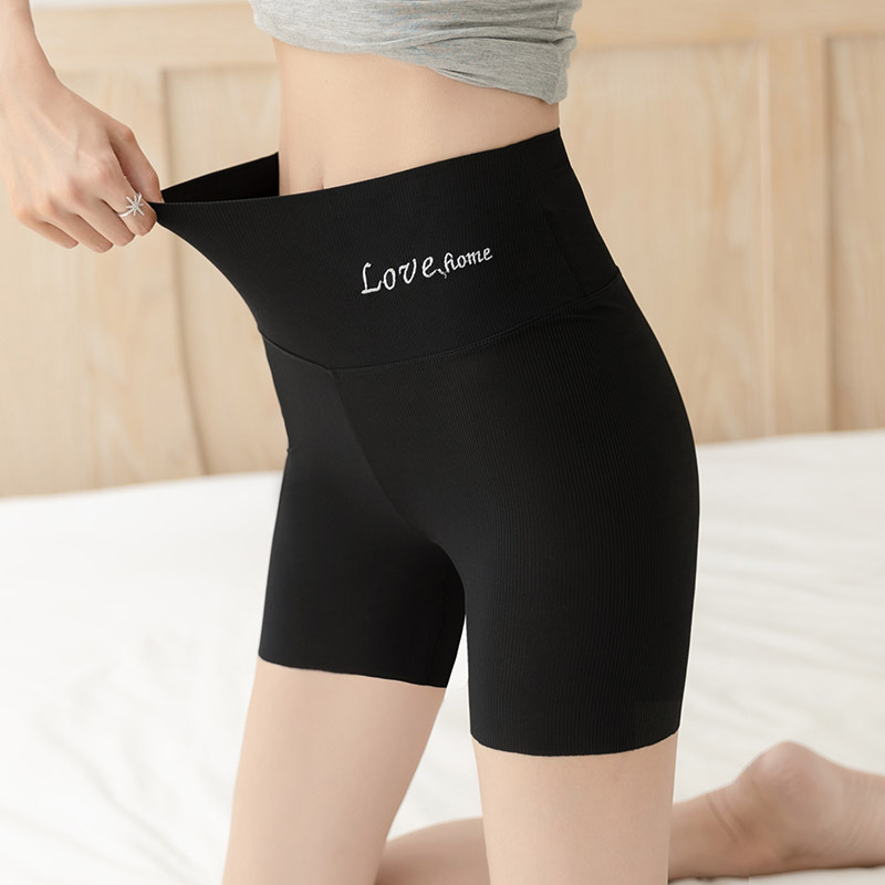 Summer anti-light tight safety pants women can wear three-point leggings high waist belly seamless underwear 2 in 1