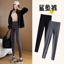 Lamb Shark Pants Women's Autumn and Winter Outer Wear Velvet Thickened Leggings High Waist Tight Yoga Bodybuilding Barbie Pants