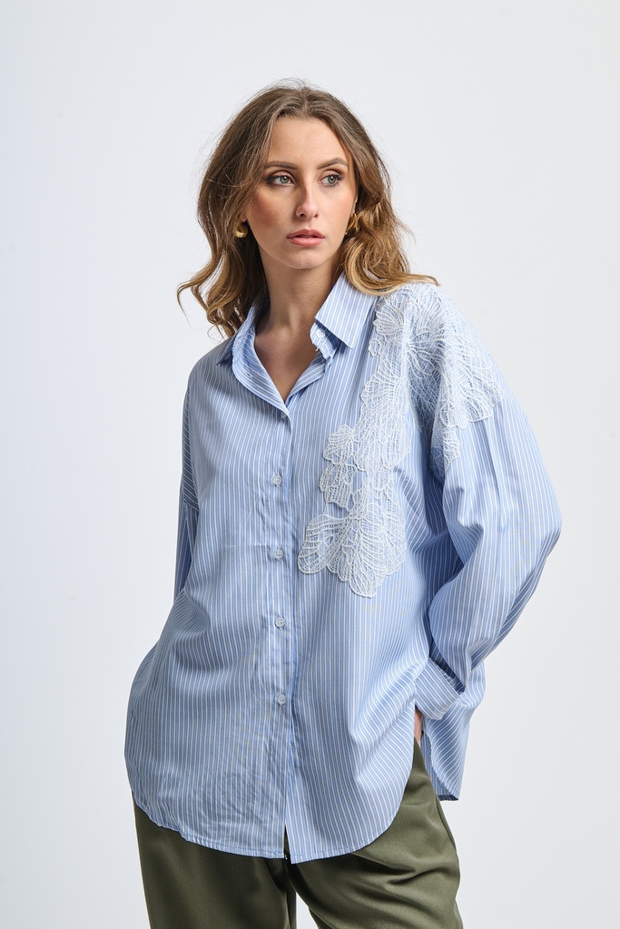 [14151225_4593] Shirt — White (VA5602)