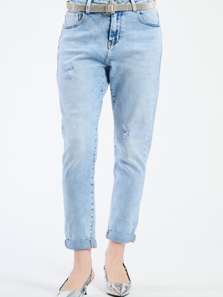 [3251559_4975] Trousers — Denim (M7533) (XL)