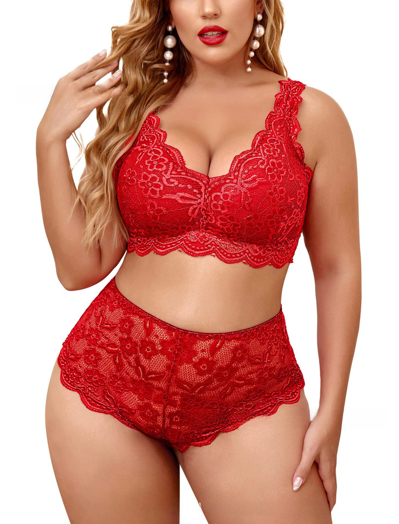 Lace Sexy Underwear No-off Transparent Crotch Open Slight Fat Passion Midnight Charm Perspective Sexy Pajamas