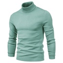 Autumn and winter casual men's solid color pullover sweater turtleneck men's casual sweater sweater