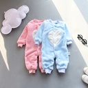 Baby clothes spring and autumn male and female baby romper 0-1-2 years old baby jumpsuit born home romper