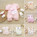 Summer * Cotton Baby Hare Baby Jumbo Clothes born Rabbit Year Full Moon Clothing 3-18m
