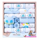 18-piece born clothes born baby gift box set autumn and winter cotton full moon rabbit baby gift supplies