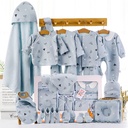 Baby clothes gift box born suit male and female baby autumn and winter supplies one month one hundred days gift