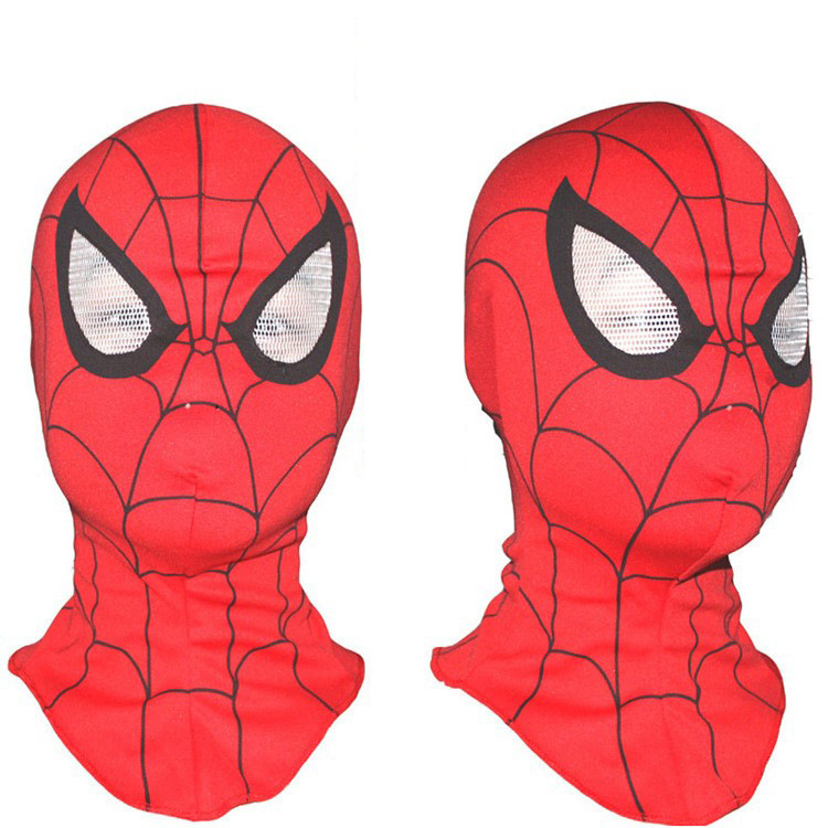 Children's Spider-Man Hat Casual Ball Performance Halloween Adult Deadpool Hat Gloves Headgear Factory Outlet