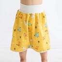 Baby's Diaper Skirt Nappy Training Pants Waterproof Leak-proof Washable Cotton Pants Bag Baby's Nocturia Artifact