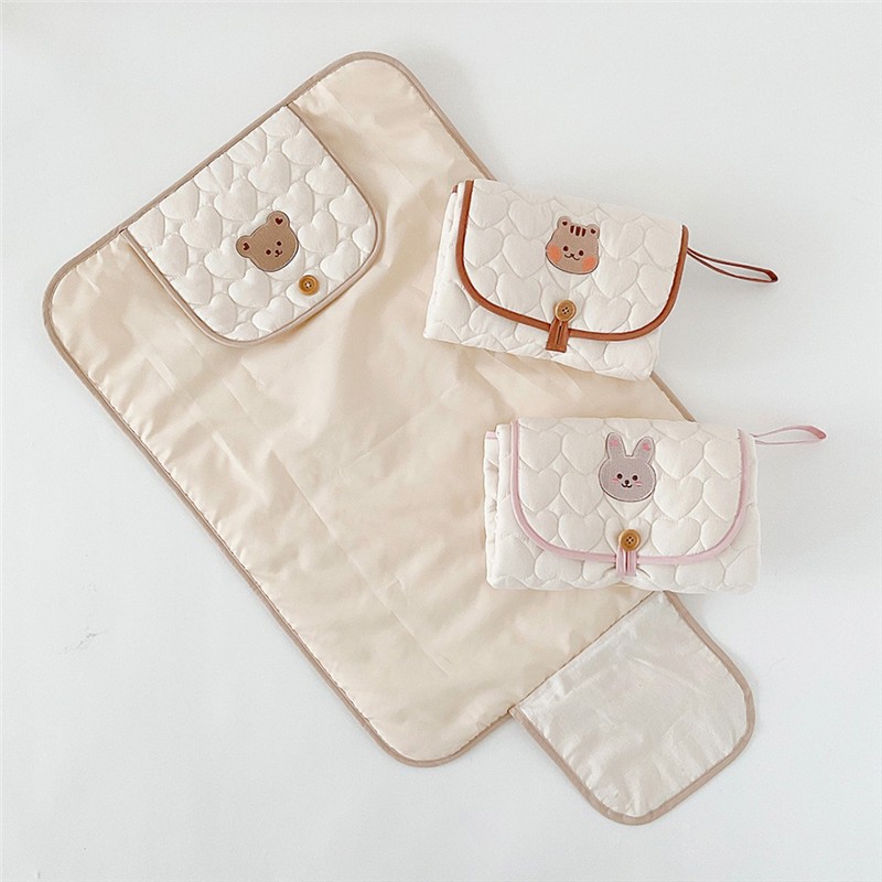 ins Baby Portable Diaper Changing Pad Foldable Diaper Pad Bag Multifunctional Baby Diaper Changing Table Diaper Pad