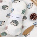 Custom muslin Gauze Wrapping Towel Bamboo Cotton Bath Towel born Baby Swaddling Gauze Blanket