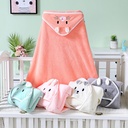 children's bath towel born bag hooded cape children's towel bath towel hooded towel wrap towel