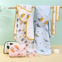 Baby Holding Quilt born Cotton Bag born Spring and Autumn Production Room Package Single Cartoon Four Seasons Air Cotton Baby Thin