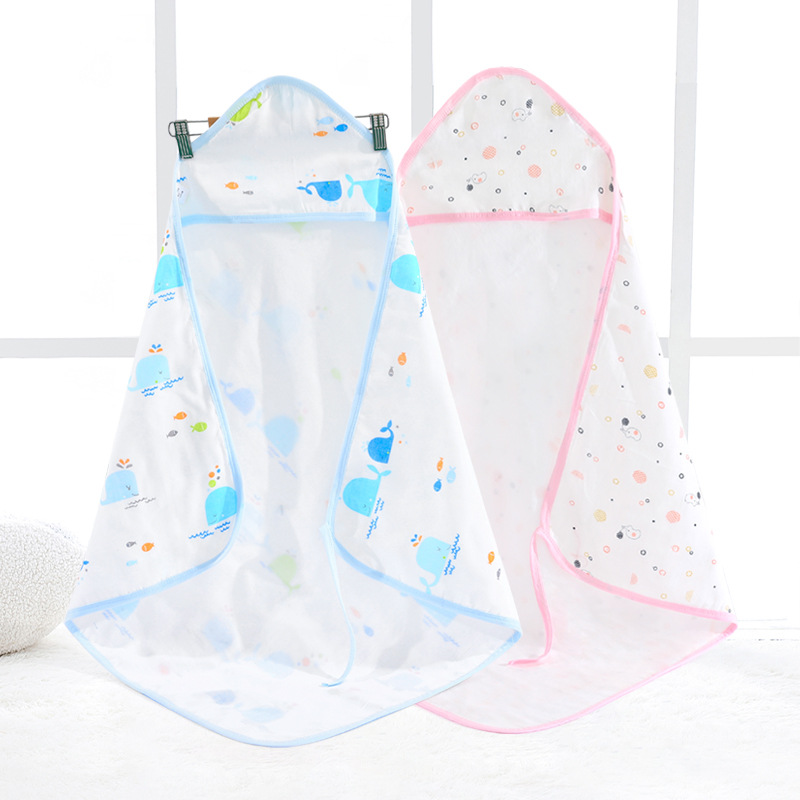 summer thin baby quilt born baby wrap swaddling towel gauze quilt
