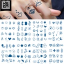 Herbaceous finger cochlear small figure juice tattoo stickers for 15 days ins Wind semi-permanent spot