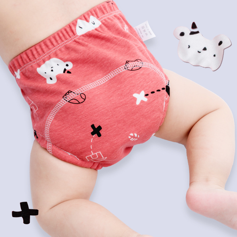 Baby training pants diaper pants diaper washable diaper infant diaper pocket born learning pants diaper artifact