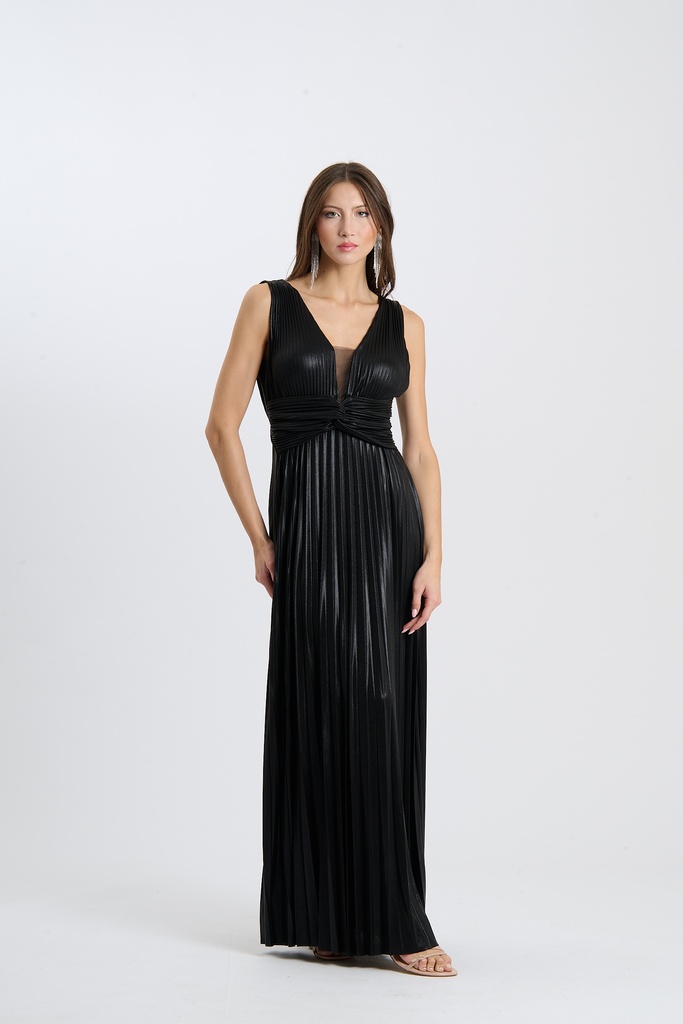 [5-21744404_5718] Occasion Dress — Multicolour (6767) (Black)