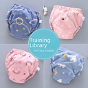 Baby's Training Pants Cotton Waterproof Washable Nappy Diaper Pocket Girls' Baby Boy's Panties