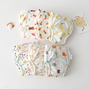 Korean-style Baby Gauze Diaper Pants Waterproof born Washable Diaper Pants Cotton Diaper Bag Baby Study Pants