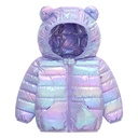 autumn and winter children's down cotton-padded coat for boys and girls baby children's cotton-padded coat colorful wash-free warm cotton coat