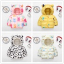 children's clothing Spring Autumn Winter cartoon children's down cotton-padded jacket children's cotton-padded clothes boys and girls cotton-padded clothes