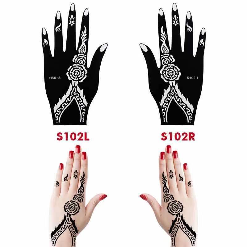 Dark Wind Hand Tattoo Palm Tattoo Template Hand Simulation Temporary Sticker Beautiful Original Hand Tattoo