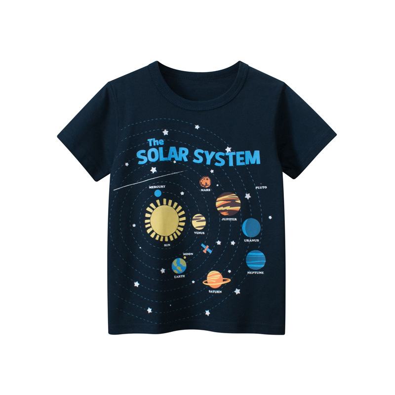 Summer Korean children's clothing children's short sleeve T-shirt male baby clothes star manufacturers a generation of hair