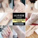 Color tattoo stickers women waterproof long-lasting butterfly herbal stickers small fresh wrist sexy tattoo stickers