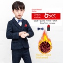 spring and autumn children's small suit set boys activity performance dress wedding flower girl a generation of hair