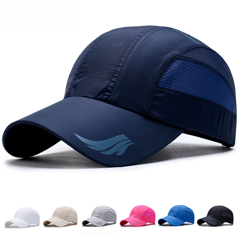 Factory plus net men's hat quick-drying spring and summer outdoor sun protection cap leisure sports baseball cap sun hat