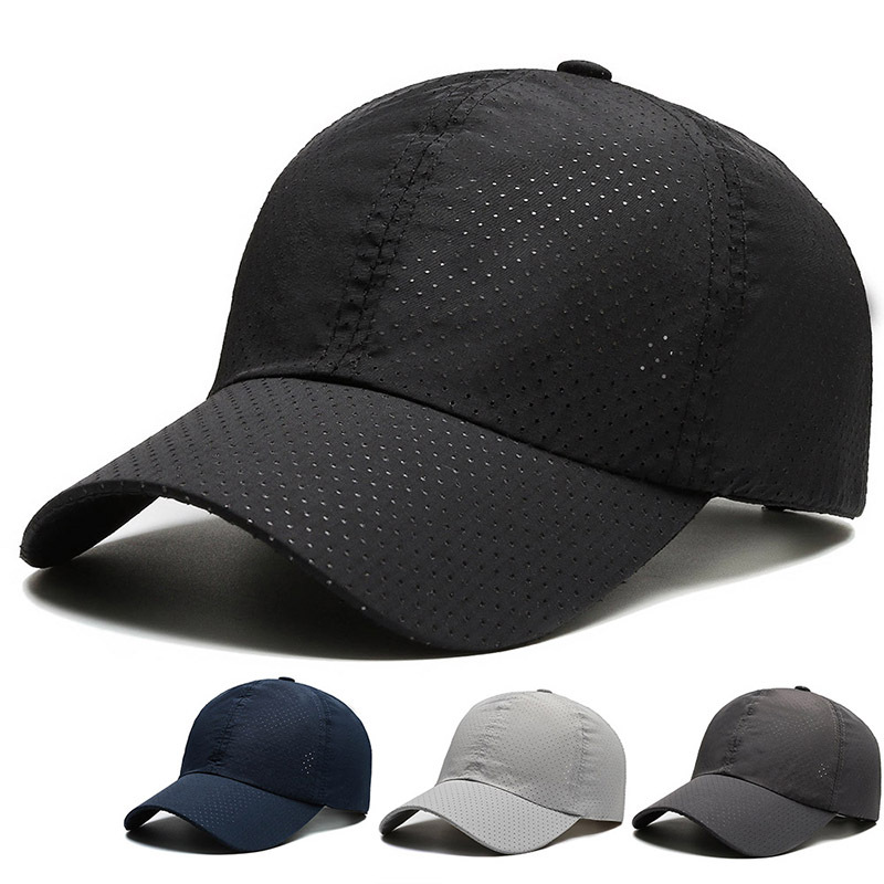 Outdoor Summer Hat Men's Breathable Quick-drying Mesh Cap Casual Baseball Cap Autumn Women's Sunshade Sunscreen Cap