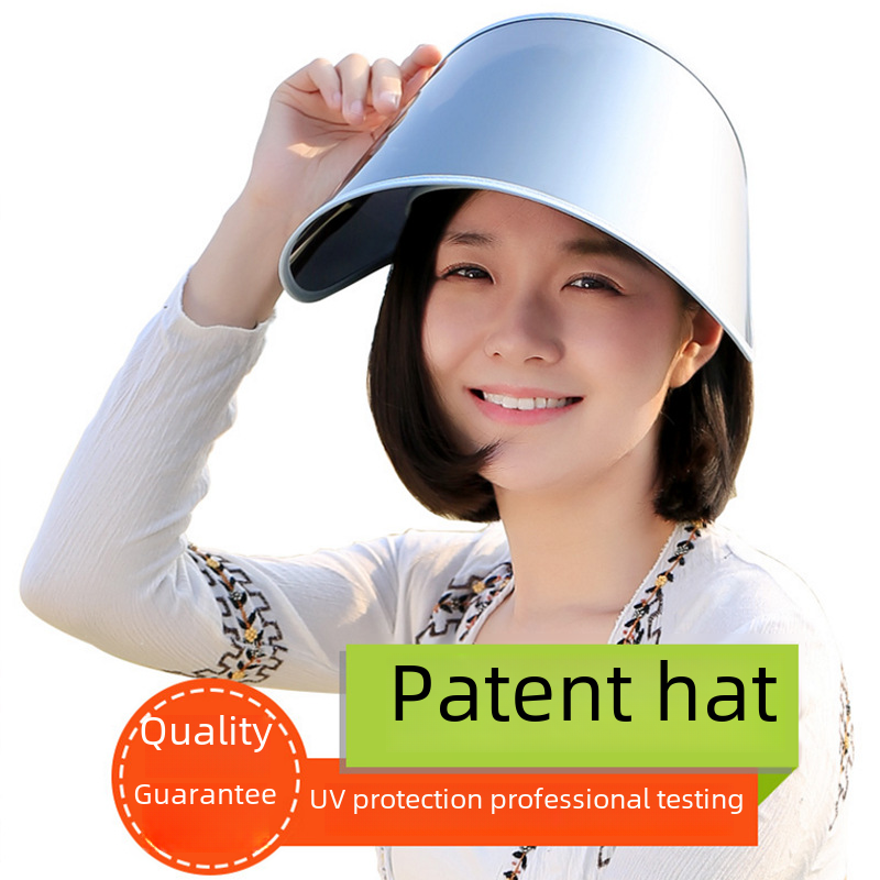 Factory UV-proof eye cap ladies summer outdoor cycling empty top windscreen sun hat