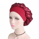 wide brim high elastic headband nightcap women's chemotherapy cap hair care hat TJM-301
