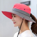 2024 new hat women outdoor sun hat summer sun hat sports fishing fisherman hat wholesale