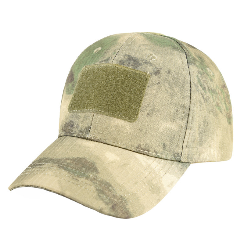 Plaid Camouflage Baseball Cap Student Military Training Hat Adult Training Cap Children's Outdoor Sun Hat Military Fan Cap