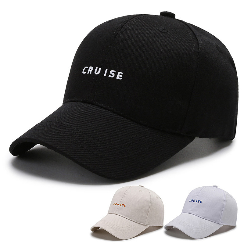 Hat Women Spring and Autumn CRUISE Men's Sun Hat Sunshade Baseball Cap Outdoor Casual Embroidered Cap