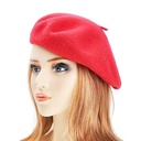 Beret Women's Imitation Cashmere Bud Spring Korean-style Japanese Painter Cap Black Beret