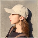 Korean-style Spring Hat Women's Fashionable All-match Cap Student Street Ins Baseball Cap Men's Sunscreen Sun Hat