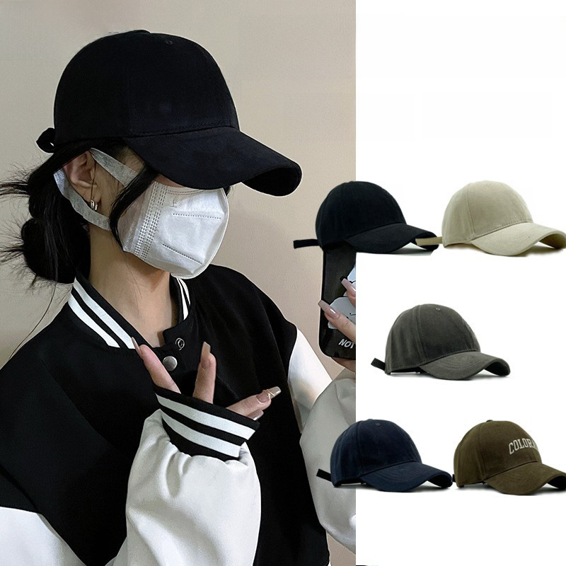 Korean-style Baseball Cap Women's Internet Popular Street Casual All-match Sun Hat Men's Sports ins Trendy Sun-shading Duck Tongue Hat